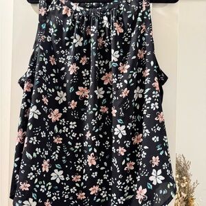 Floral Sleeveless Top